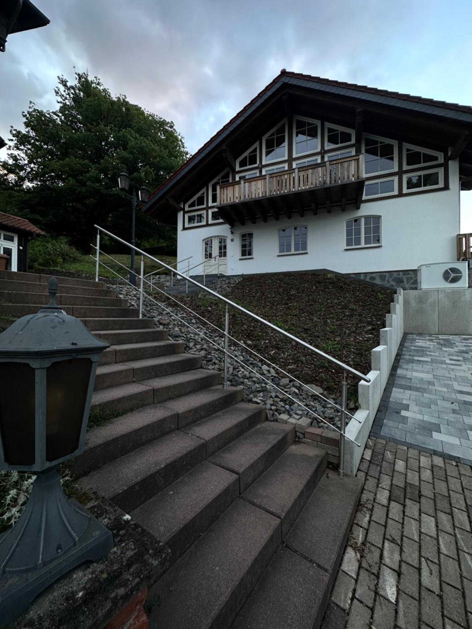 Ferienwohnung Blick Thyratal Obergeschoss Stolberg i. Harz Eksteriør bilde